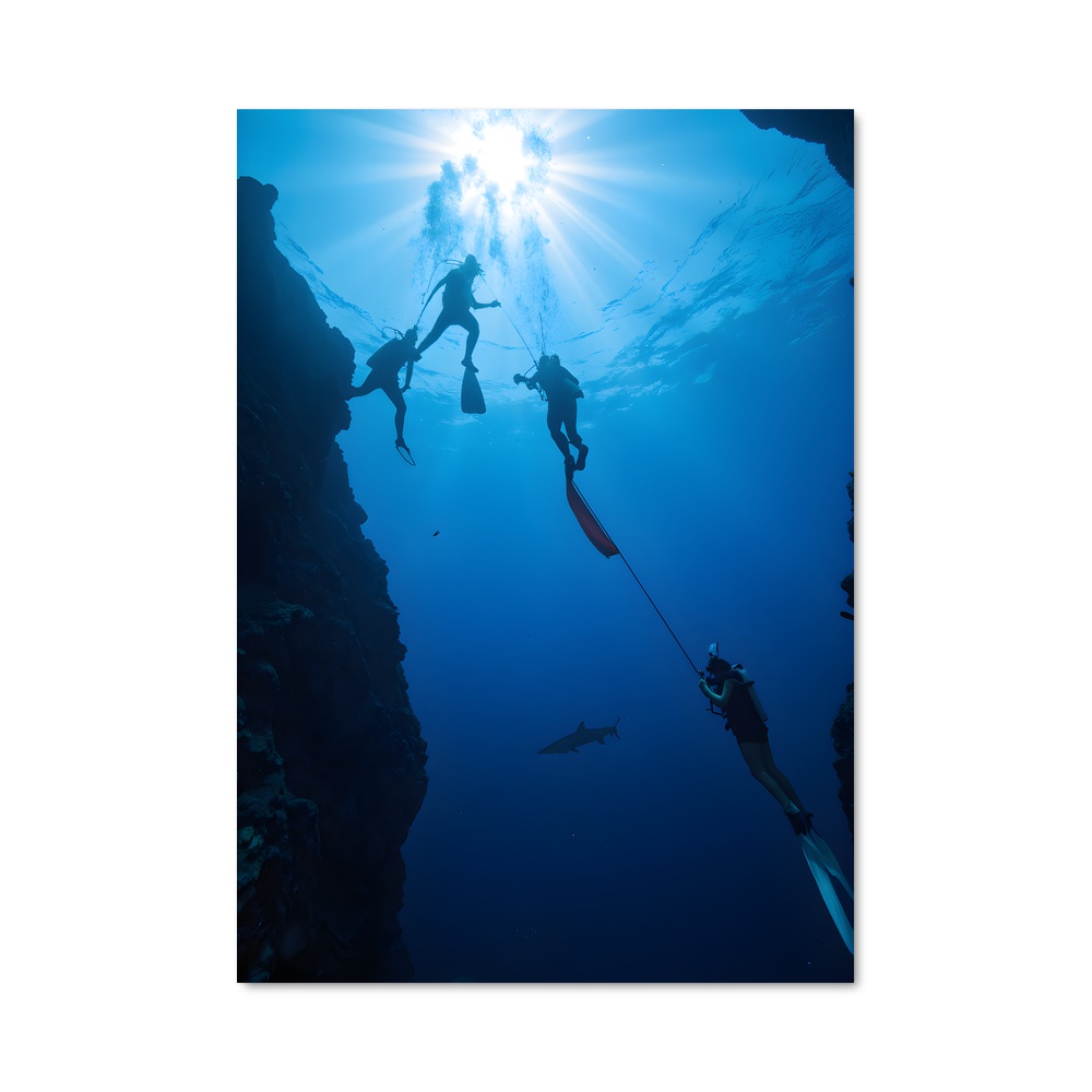 Poster World aquatics plongeurs